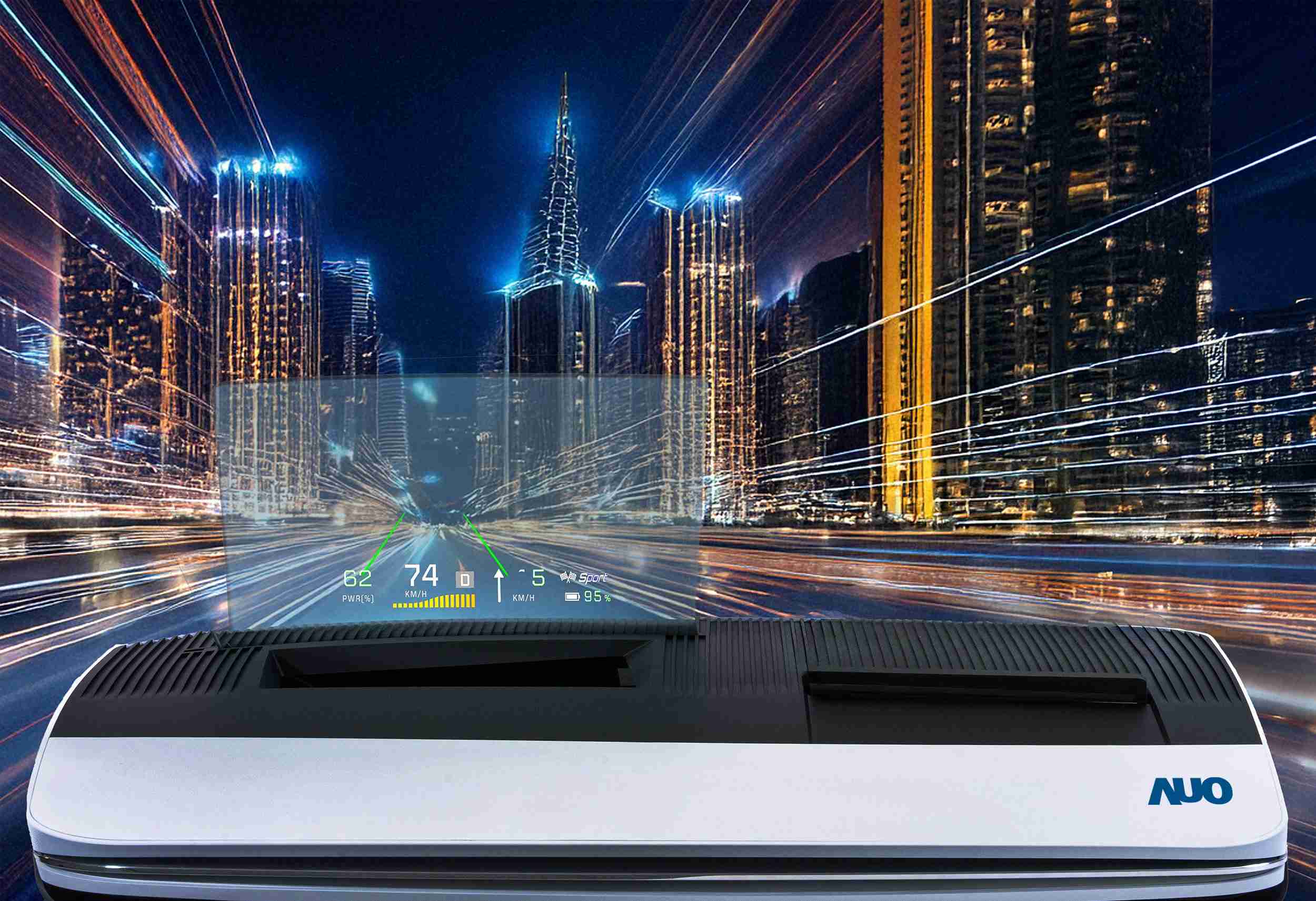 888.BY集团电子游戏推出13吋Micro LED抬头显示器，，，提供高入眼亮度、、高色彩饱和度的显示质量，，，在阳光下或黑暗中都清晰可见，，，，并利用Micro LED模块体积小的优势，，，，解决车用空间有限的痛点